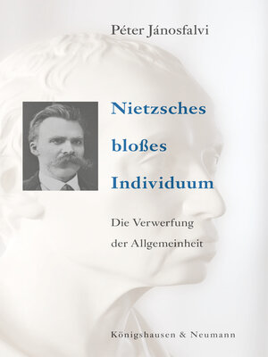 cover image of Nietzsches bloßes Individuum
